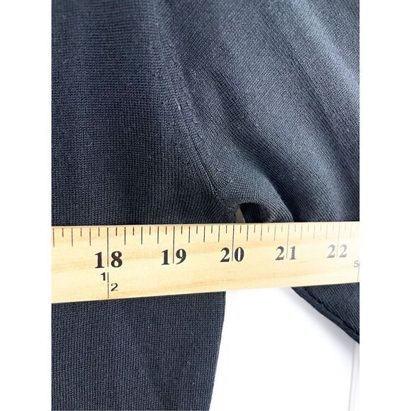 J Crew Classic Merino Wool Black Longline Cardigan Sweater Size XS - Picture 8 of 8